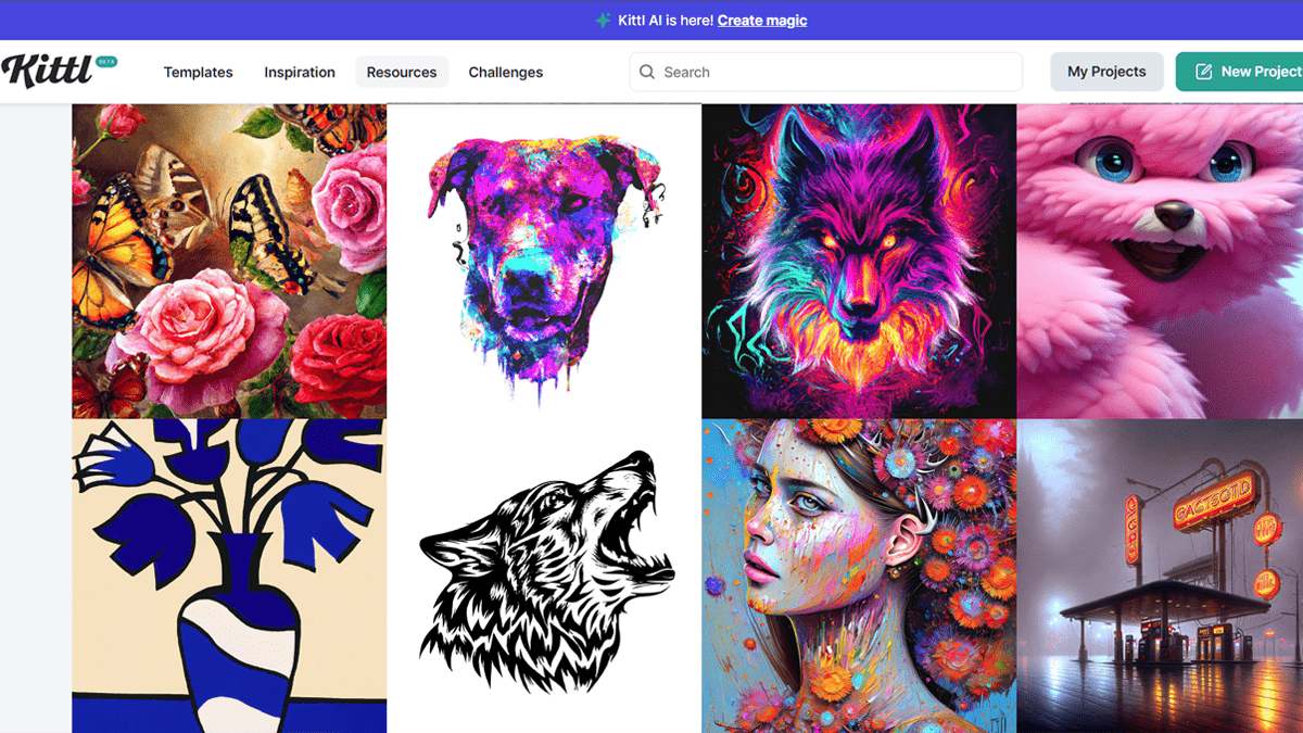 Create Vector Graphics Designs With Kittl AI - Merch Lovers