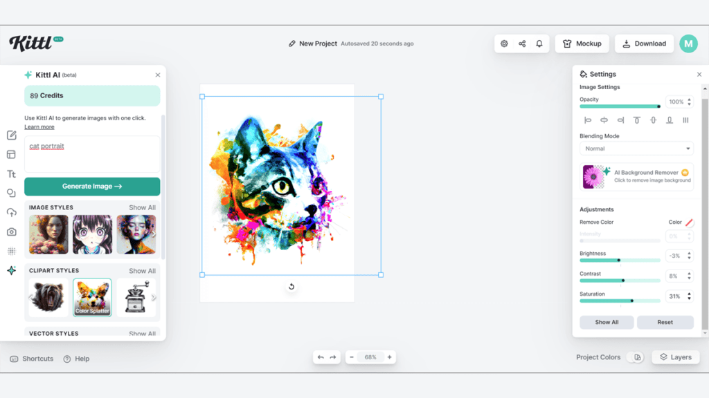 Editing Photos With Kittl AI 2 Editing Photos With Kittl AI